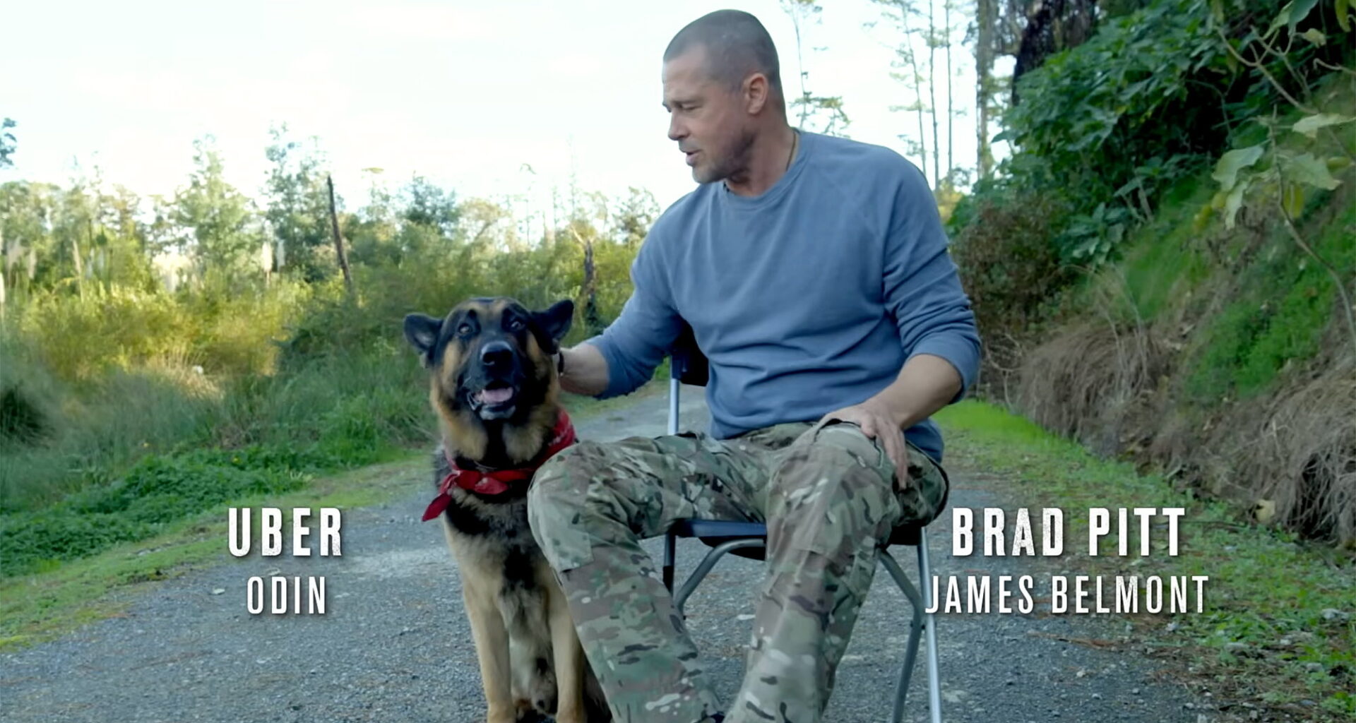 Making Of Promo for Dog Movie 'Heart of the Beast' with Brad Pitt