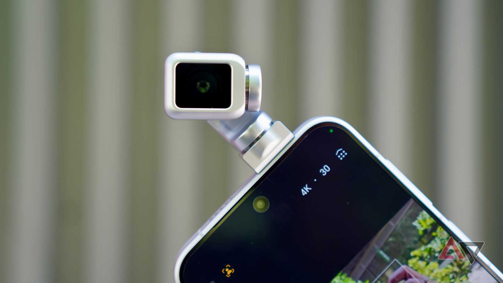The Honor Robot Phone's gimbal camera