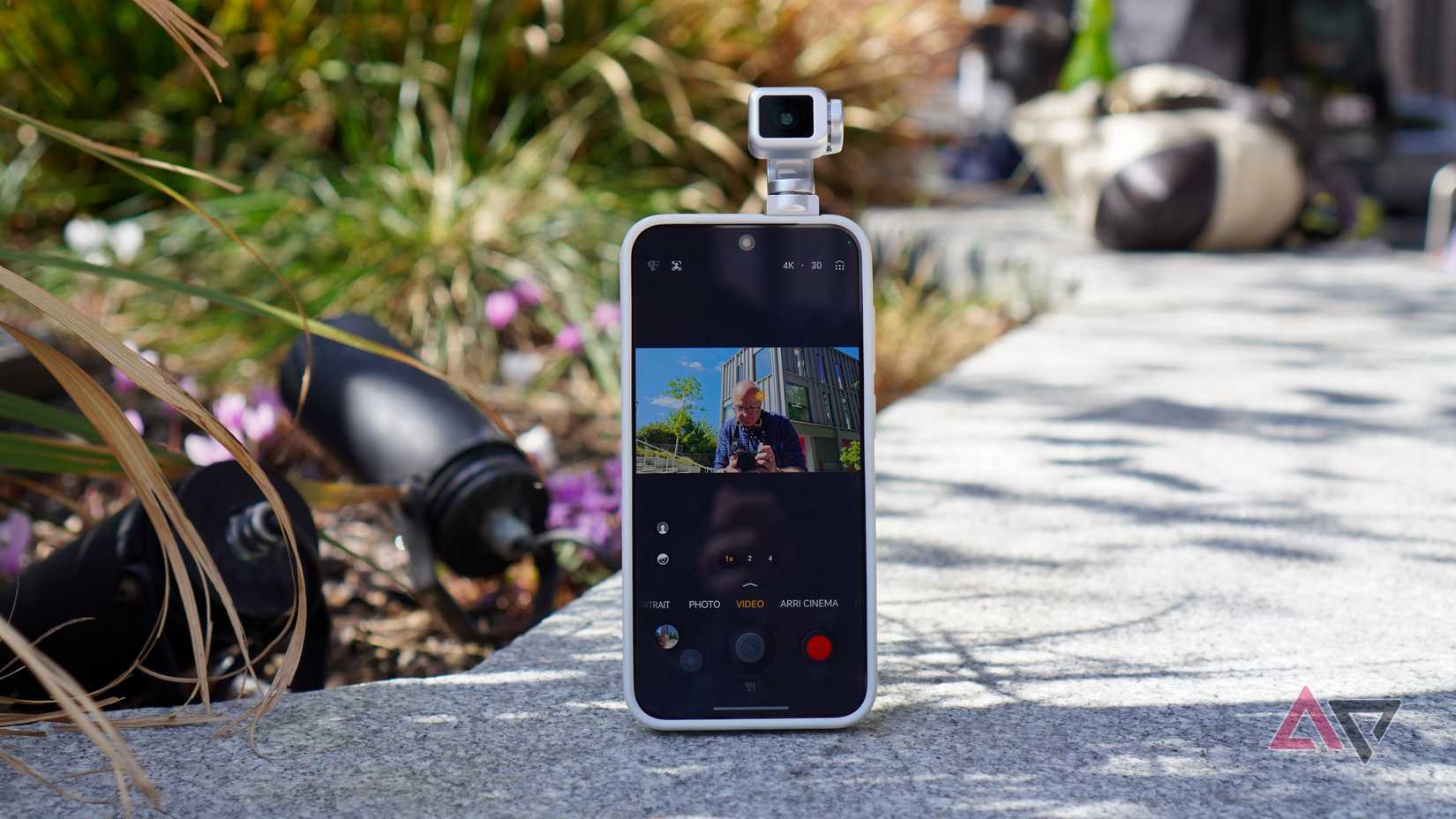 The front of the Honor Robot Phone