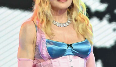 Madonna, 67, Wows in a Purple Silk Corset and Matching Bloomers for Amsterdam WorldPride Performance
