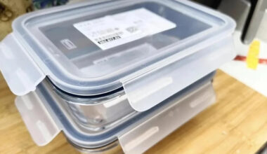 Ikea sells food-storage lids separately, so a worn-out top doesn't send the whole set to the trash