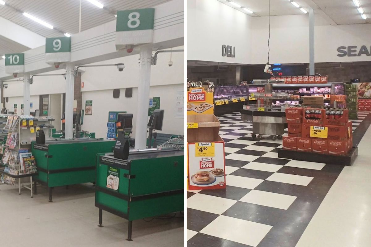 Woolworths store frozen in time as shoppers spot 'comforting' detail