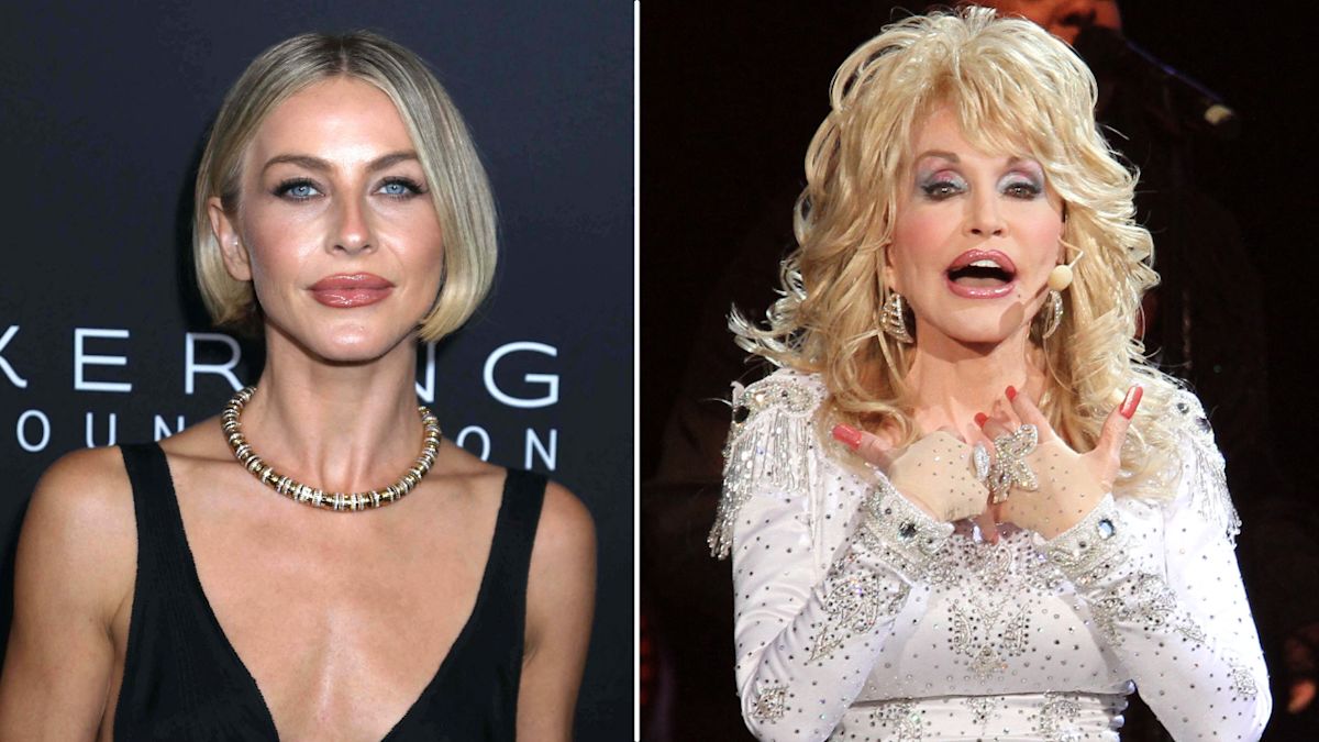 Julianne Hough shares Dolly Parton's advice that will always stay with her