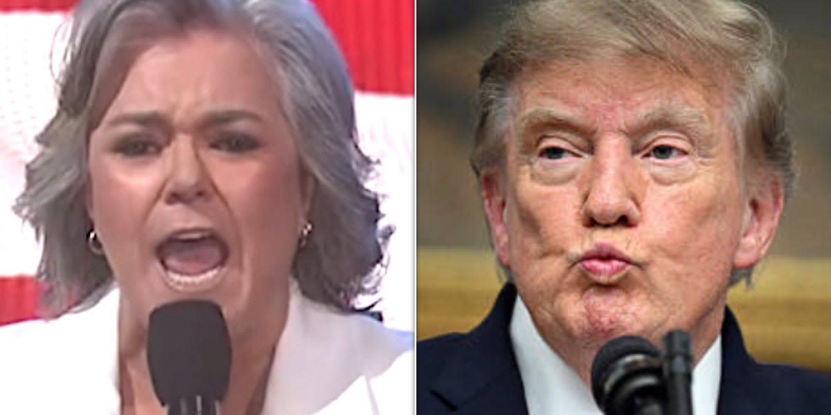 Rosie O'Donnell Gives Trump A Final F.U. On 'Kimmel' And It's A Keeper