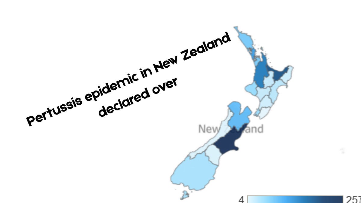 New Zealand: National pertussis epidemic declared over