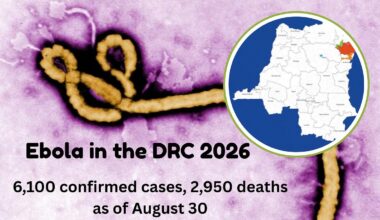 Ebola in DRC: More than 6,000 confirmed cases in 3 1/2 months
