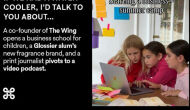 Co-founder of The Wing opens business school for kids.