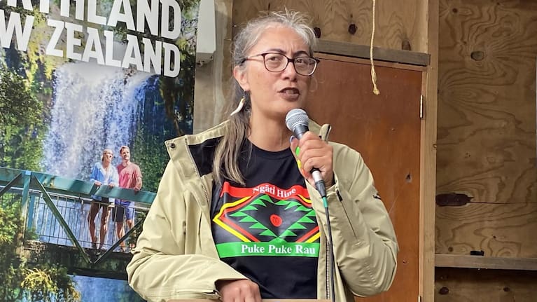 Northland MP Hūhana Lyndon.