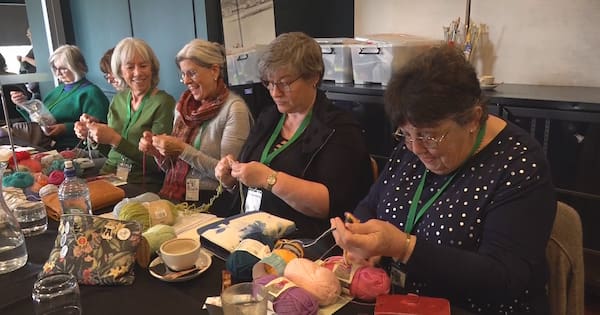 Hundreds descend on Napier for knitting festival