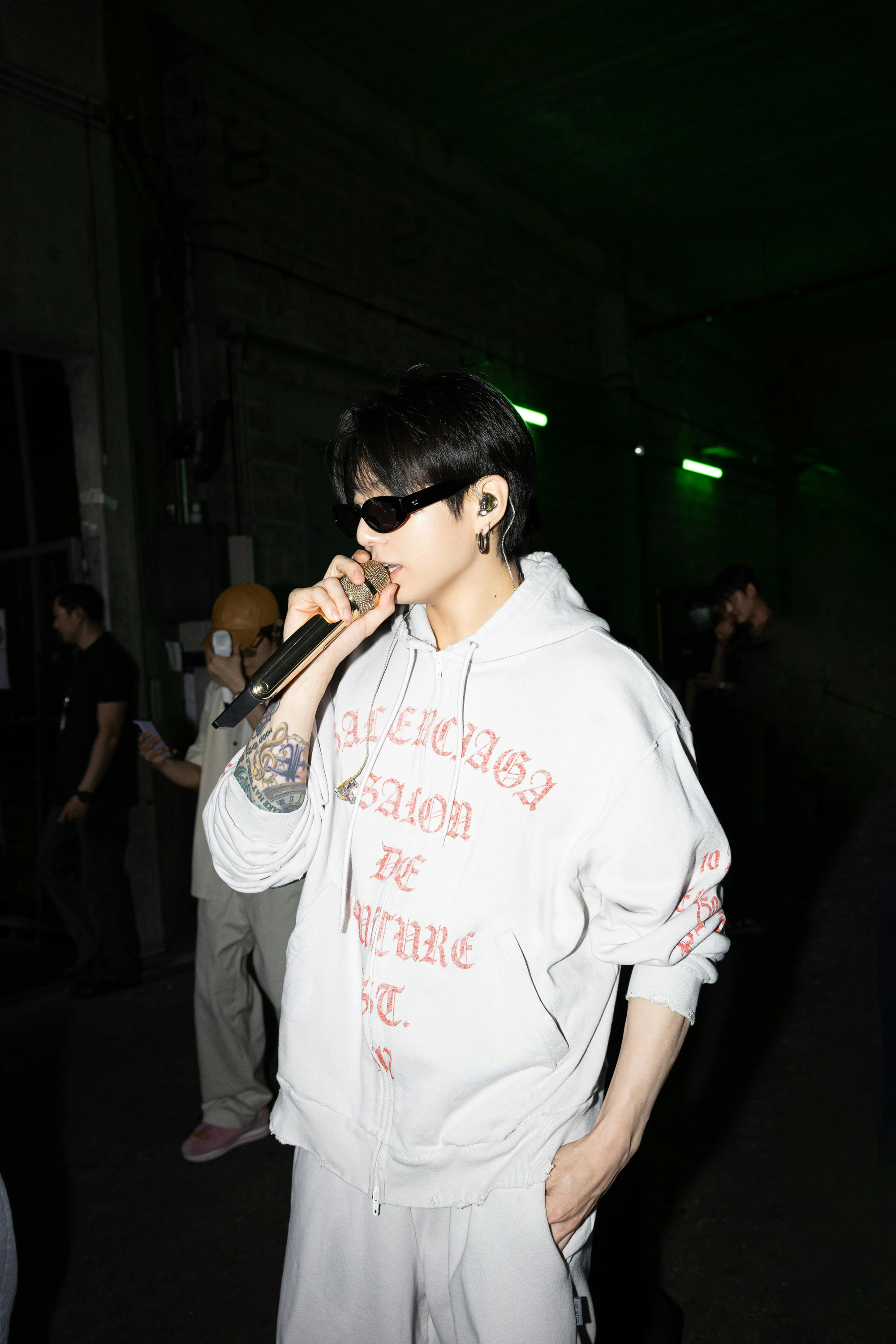 Jung Kook’s Balenciaga custom looks