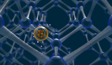 Cornell et al. demonstrate all-mechanical coherence protection of a silicon-vacancy spin in diamond. Image credit: Cornell et al., doi: 10.1038/s41567-026-03369-2.