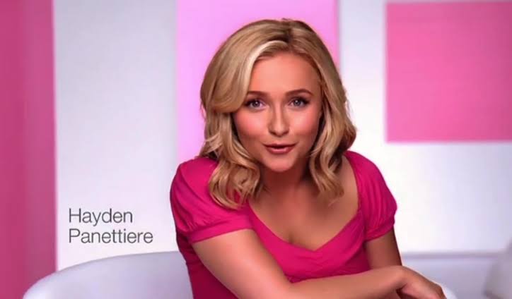 Hayden Panettiere was the face of Neutrogena for 10 years