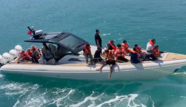 Ferry carrying nearly 270 capsizes off north Cyprus, at least 8 dead