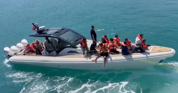 Ferry carrying nearly 270 capsizes off north Cyprus, at least 8 dead