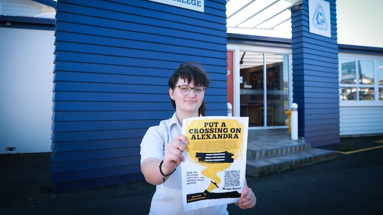 James Crowhurst says many students are ‘very excited’ about the possibility of a crossing.