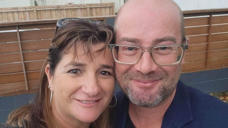 Lisa Maclennan with husband, Travis.