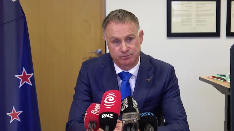 Local Government Minister Simon Watts.