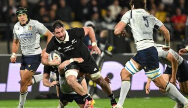 Luke Jacobson to captain All Blacks against Sharks