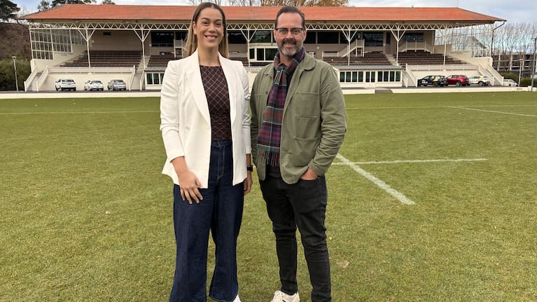 Maia Wilson and Scotty Stevenson co-host One for the Roadie, on TVNZ+.