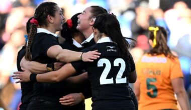 Black Ferns crush Wallaroos to secure Laurie O'Reilly Cup