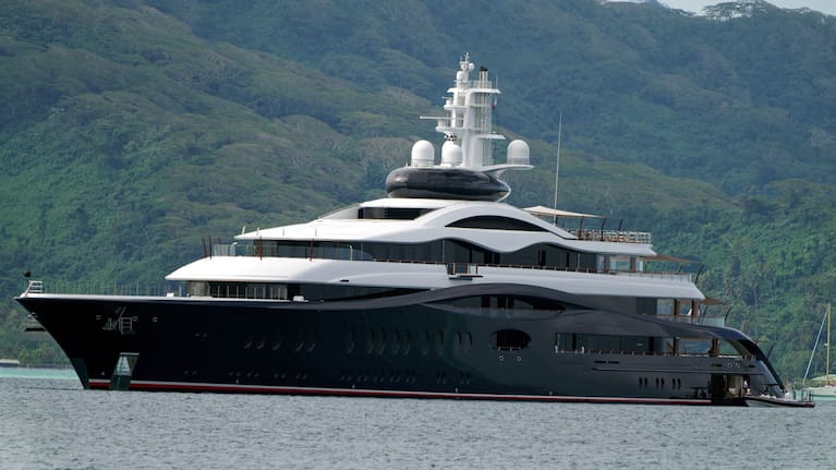 Marc Zuckerberg's yacht, The Launchpad.