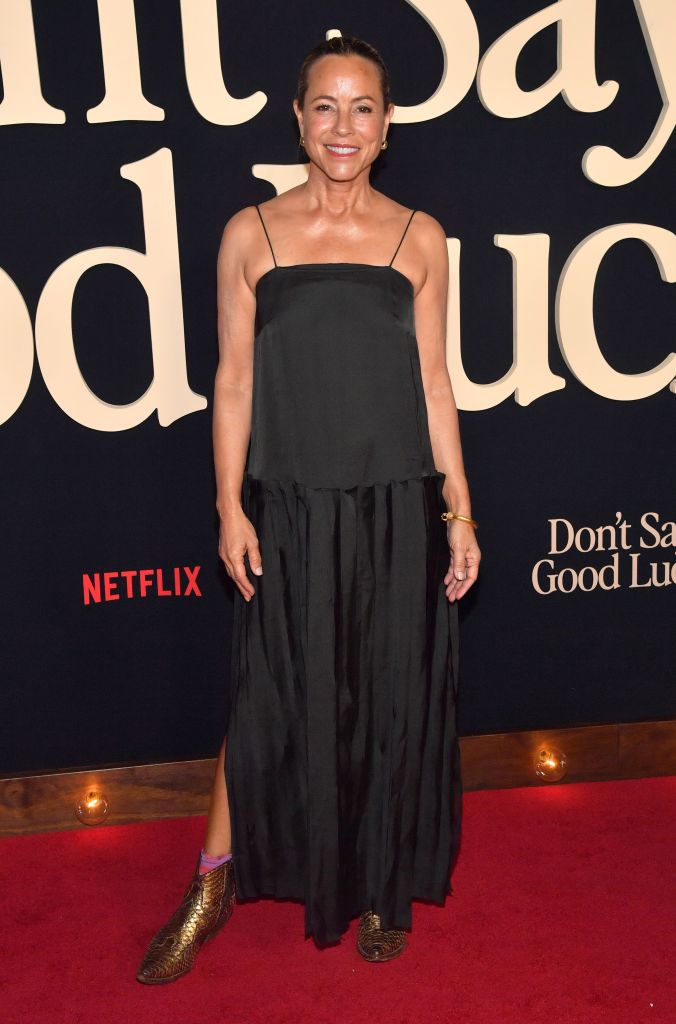 Maria Bello attends Netflix's "Don't Say Good Luck" New York Premiere
