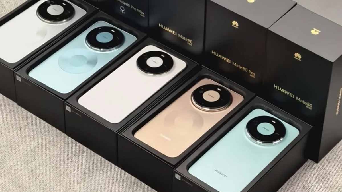 Huawei Mate 80 series phones