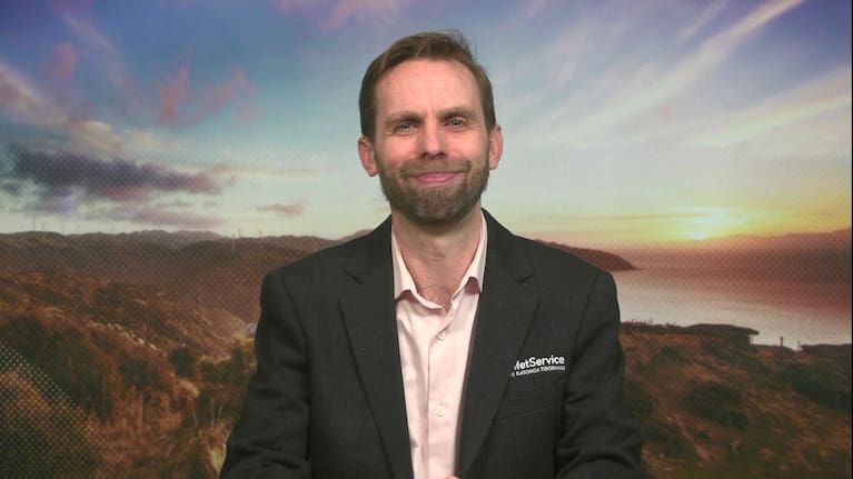 MetService meteorologist John Law.