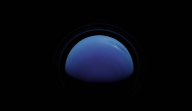 In 1989, Voyager 2 measured winds up to 2,100 kilometres an hour circling an Earth-sized storm on Neptune; by 1994, when Hubble looked again, the storm had simply vanished, unlike Jupiter's Great Red Spot, which has raged for more than a century