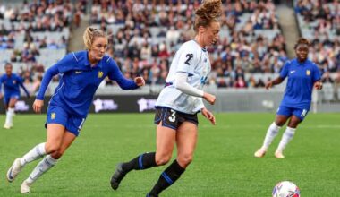 Chelsea bang in the goals against Auckland FC women's invitational side