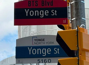 This is what BTS Blvd. looks like in Toronto