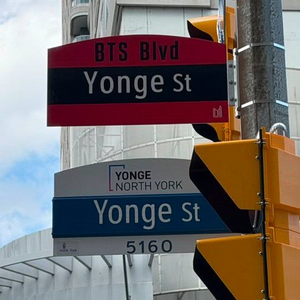This is what BTS Blvd. looks like in Toronto