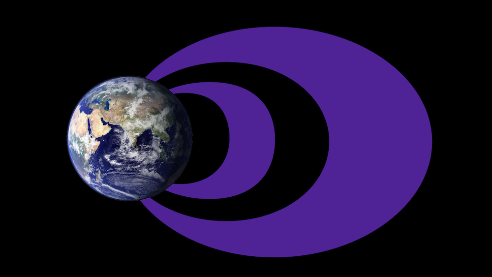 Earth's Van Allen radiation belts, the inner and outer bands of trapped high energy particles that swell dramatically during solar storms, the very radiation environment aircraft at cruising altitude briefly share in during an extreme space weather event ( Credit : NASA's Goddard Space Flight Center/Johns Hopkins University Applied Physics Laboratory)