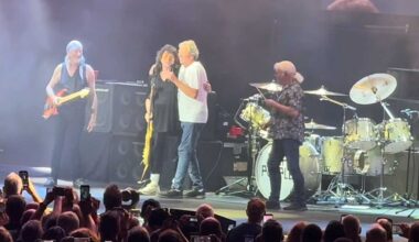 Deep Purple onstage with Ritchie Blackmore