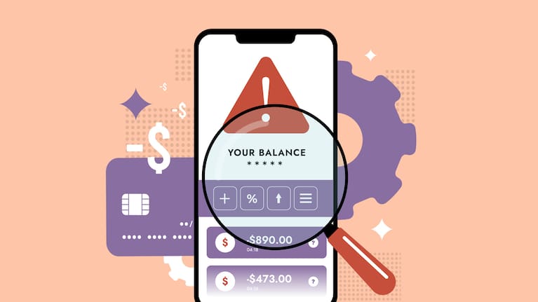 Mobile banking fraud detection with credit card alert, suspicious transaction monitoring. (File image).