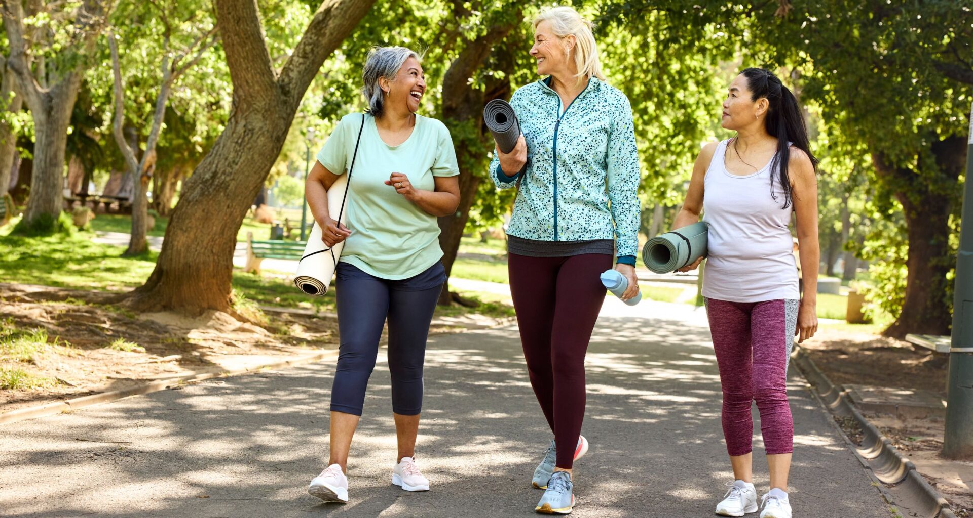 A yoga teacher says these are the three poses every walker should be doing to improve mobility and reduce injury risk