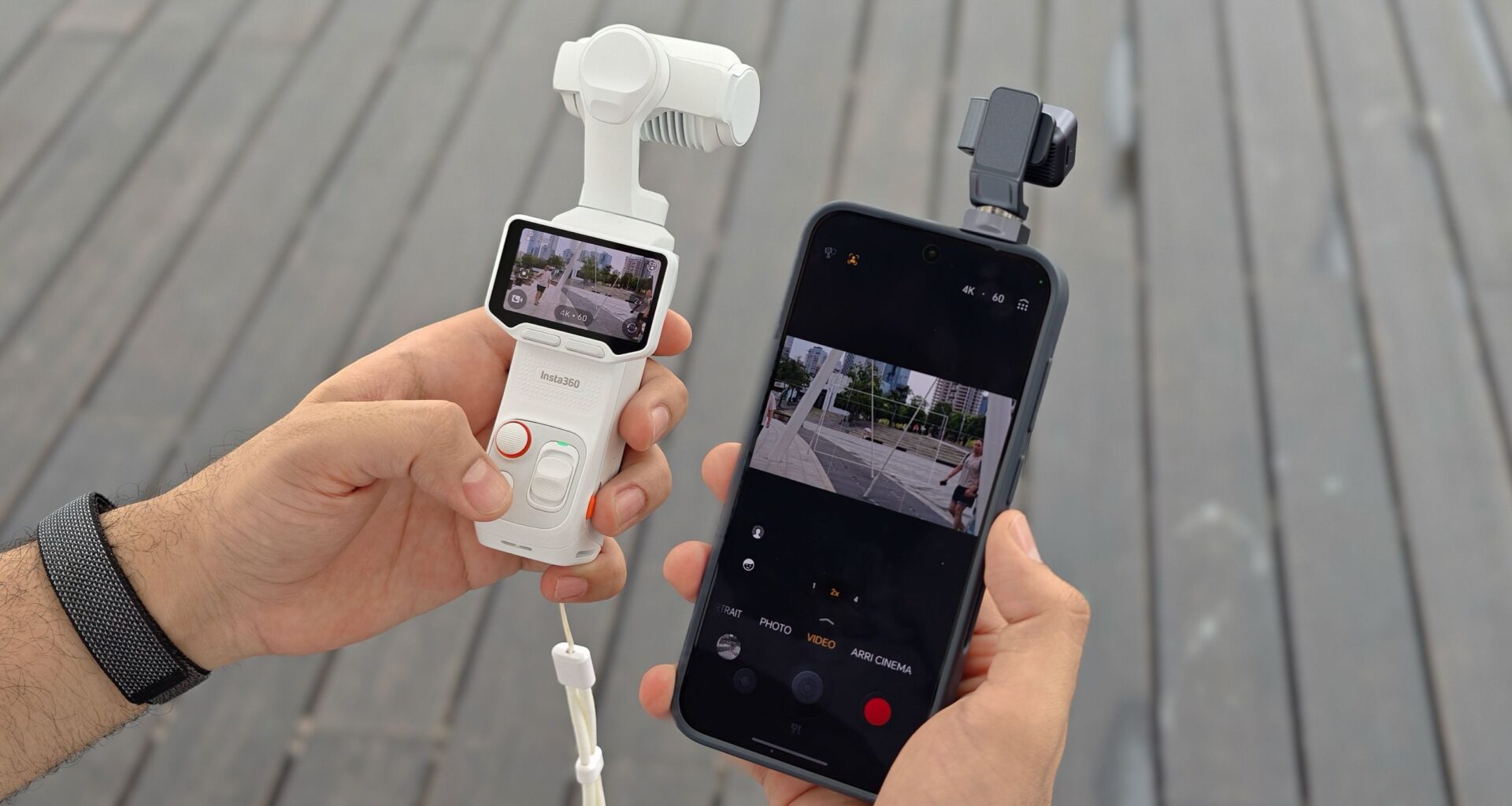 I put Honor's Robot Phone against a pocket gimbal camera — here's which one I'd buy