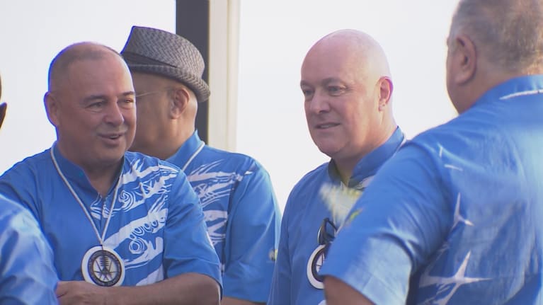 Prime Minister Christopher Luxon at the 2025 Pacific Islands Forum.