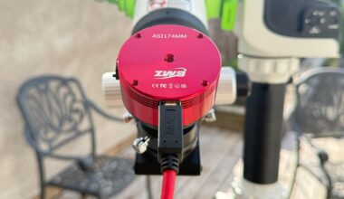 Photograph the sun with the ZWO ASI174MM astronomy camera