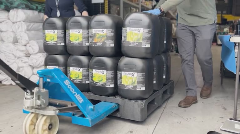 Police seized a number of items in the raids.