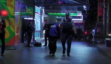 Four arrested after Queen St brawl leaves one seriously injured