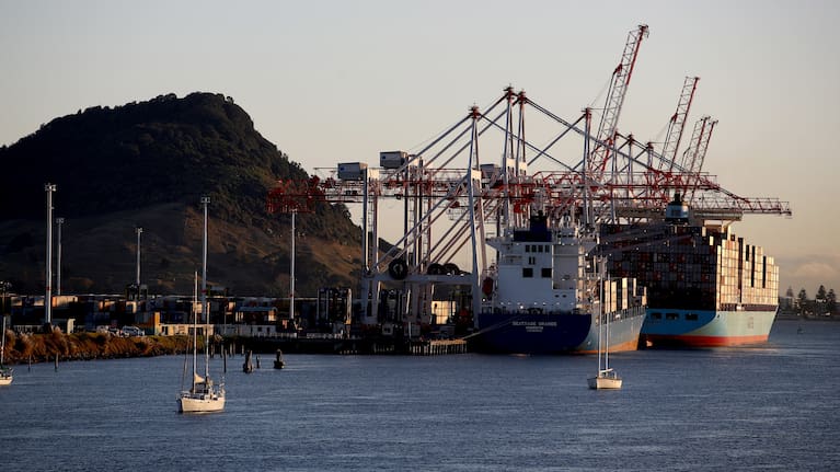 The Port of Tauranga is NZ's largest port.