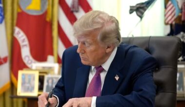 Trump signs order renaming Lake Ontario as 'Lake America' in US
