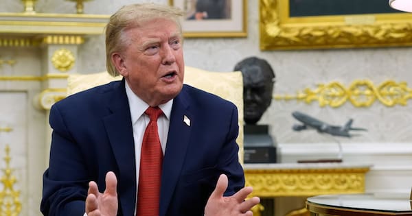 Trump threatens to 'bomb the s***' out of Oman if it gets in the way on Hormuz