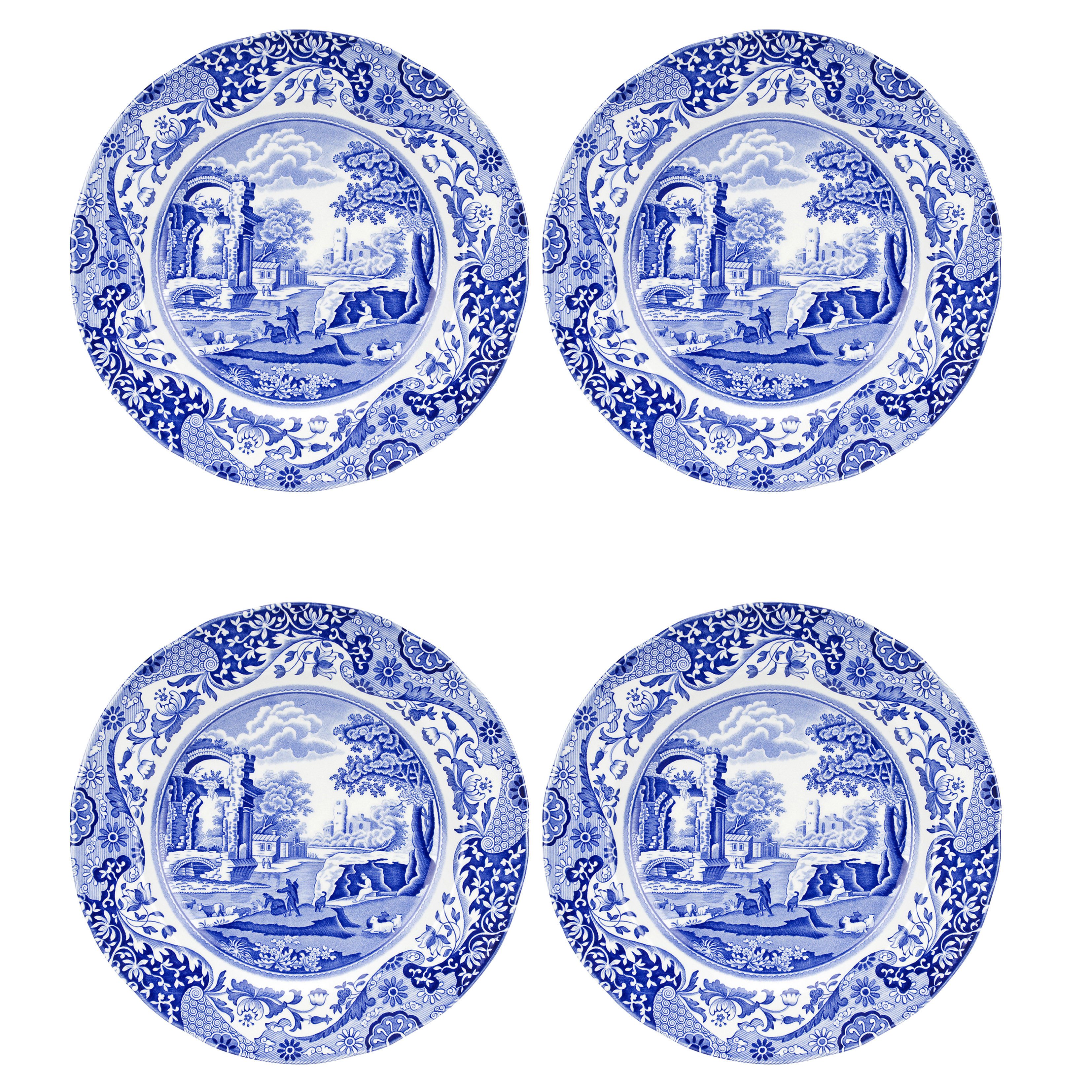 Spode Blue Italian Dinner Plate 10.5"
