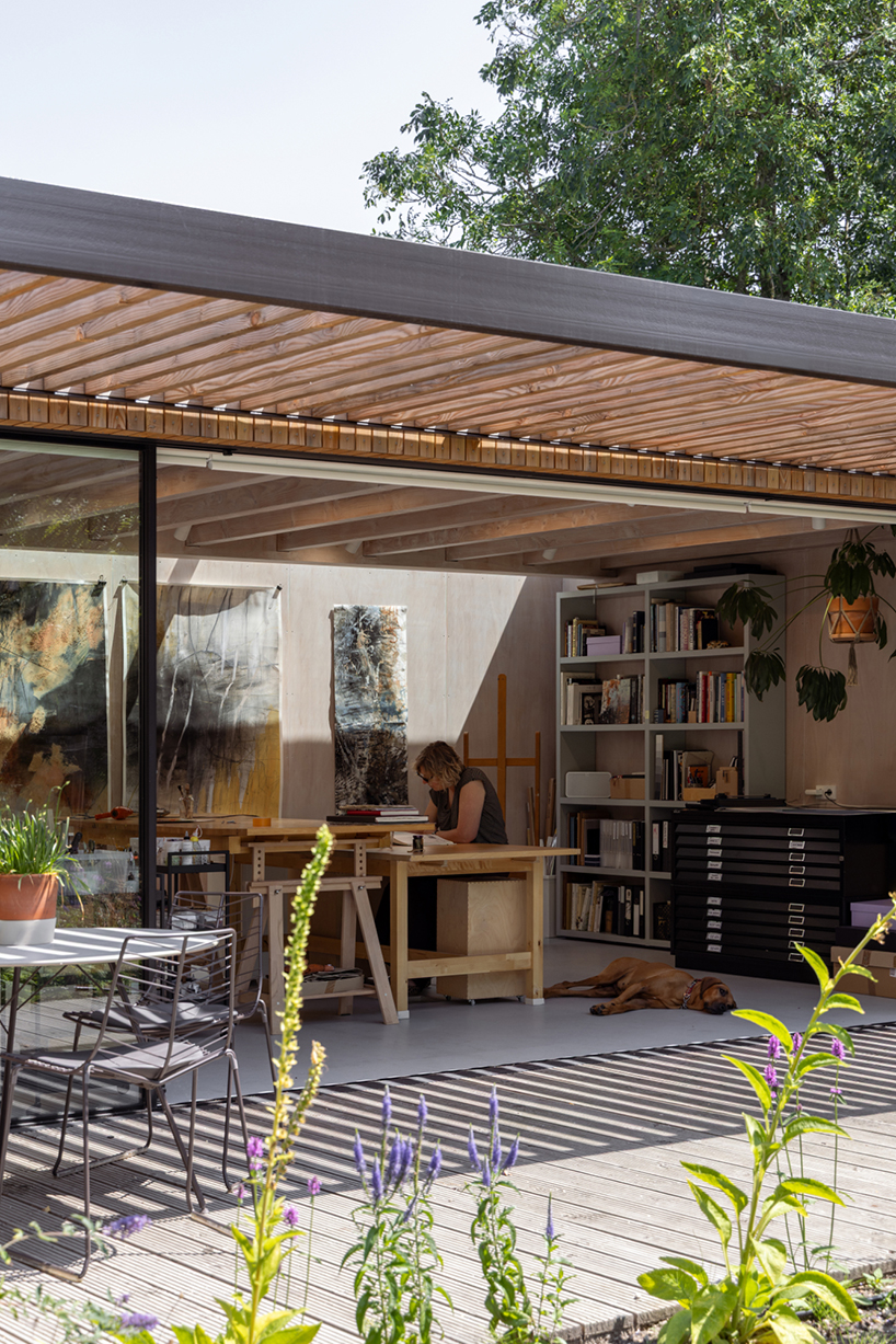 rear house and painters studio delft the netherlands 2