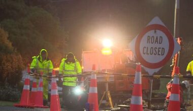 Major water pipe bursts in Porirua causing disruptions, closures