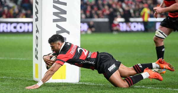 NPC: Mo'unga scores match-winning try for Canterbury against Auckland