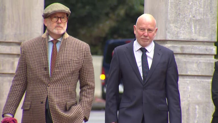 Ron Mansfield KC (left) and Philip Polkinghorne  (file photo).