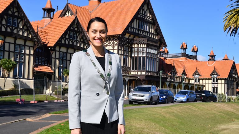 Rotorua Mayor Tania Tapsell announces the Rotorua Museum build will get underway in June.